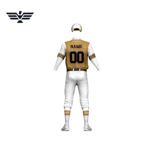 Conjuntos de uniformes de béisbol personalizables de alta calidad, transpirables y fáciles de llevar - Product Image 3