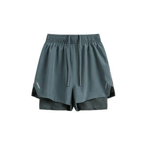 OEM Quick-dry Shorts 2-in-1 High Quality <b>Men</b> Gym Wear Casual <b>Underwear</b> Polyester Gym Pants for <b>Men</b> - Product Image 2