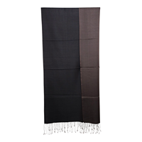 Écharpe longue réversible de luxe en pure soie de mûrier, respirante, antibactérienne, légère et à séchage rapide pour femme