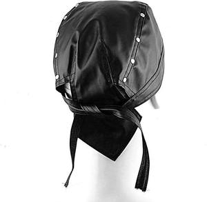 Acrylic <b>Bandana</b> Biker Doo Do Rag Headwrap Vintage Striped Adjustable Puff Printed <b>Mens</b> Cap Capsmith Du Rag - Product Image 3