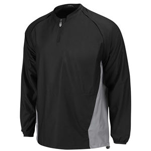 Chaqueta Deportiva de Manga Larga para Adultos Unisex, Estilo Béisbol, con Cierre de Cremallera de un Cuarto, Cuello Redondo, Secado Rápido, Venta al Por Mayor OEM - Product Image 4