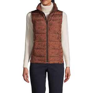 Gilet matelassé à capuche pour homme, nouveau design 2025, toile décontractée, hiver, doublure en polaire fine, fermeture éclair, impression personnalisée - Product Image 1