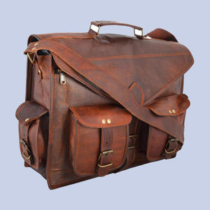 Bolso bandolera de cuero genuino para mujer con estilo informal vintage con decoración de botones - Product Image 6