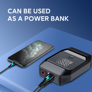 Xách tay 160PSI Máy nén khí với nhảy khởi động mạnh mẽ điện phiêu lưu Helper accesorios Para moto cho Xe chở khách 4WD SUV - Product Image 6