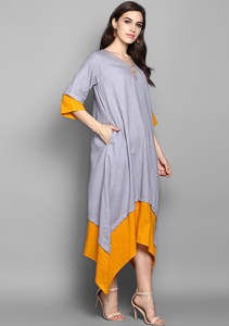ขายส่งราคาที่กำหนดเองผ้าสไตล์ชั้นความยาว Caftan Maxi ชุดสำหรับผู้หญิง - Product Image 2