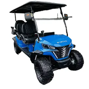 Brand Solar Smart 6 Seat Electric Cart Ce Electric Golf Cart Price Cart for Sale Prices Voiturette De Golf 6 Places 5 - 6