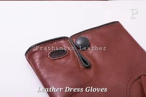 Gants en cuir abordables Gants de style confortable de qualité supérieure pour hommes Gants de conduite en plein air parfaits pour les usages quotidiens - Product Image 5