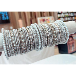 Unique Style Women <b>Wedding</b> Party Wear Fashion Bangles Sets Modern Style Traditional Chudiyan Sets Small Changes Occur - Product Image 1