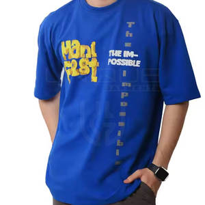 T-shirt imprimé bouffant en coton polyester pour hommes T-shirt de style unique T-shirt imprimé bouffant en coton 100% de qualité supérieure - Product Image 1