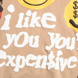 Pull à capuche avec logo personnalisé au meilleur prix pour hommes Sweatshirts d'hiver en mousse de sérigraphie avec couleur personnalisée - Product Image 5