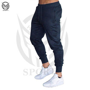 Pantalon de jogging pour homme Pantalon droit d'été en coton/polyester pour homme Pantalon élégant de couleur pure pour homme Pantalon de jogging pour homme - Product Image 1