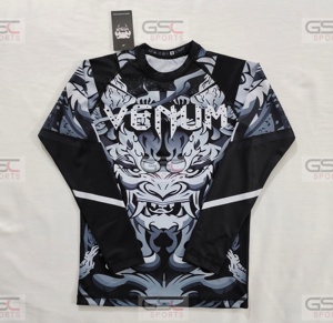 Camisetas protectoras de alta calidad para deportes, camisetas protectoras de alta calidad para MMA y BJJ, con diseño privado y logotipos, venta al por mayor - Product Image 2