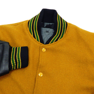 Venta al por mayor OEM personalizado invierno 100% lana Varsity chaqueta mujer 2025 chaqueta de béisbol universitaria para hombres - Product Image 2