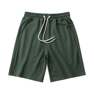 กางเกงขาสั้นผ้ายืดไมโครสำหรับผู้ชายชุดออกกำลังกายเล่นกีฬาวิ่งออกกำลังกายแบบ2 in 1แห้งเร็วมีกระเป๋า - Product Image 4