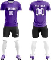 Fournisseur pakistanais, sur mesure, nouveau design 2023, maillot de football respirant à manches courtes, séchage rapide, faible MOQ, ensemble uniforme unisexe