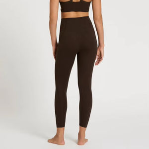 เลกกิ้งรัดรูปเอวสูงสำหรับผู้หญิงกางเกงเลกกิ้งสำหรับออกกำลังกายเอวสูงไร้รอยต่อกางเกงเลกกิ้งดีไซน์ตามสั่ง - Product Image 4