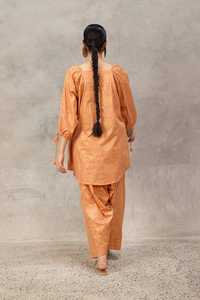 Pakistani Shalwar Kameez 2 Piece Farshi Suits on Lawn <b>Fabric</b> Casual Wear Lawn Cotton Printed Salwar Kameez Suit - Product Image 4