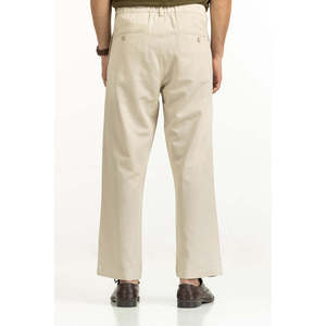 Pantalones de Rayón/Nailon Plisados Casuales de Invierno para Hombre, Corte Recto, Color Gris Niebla, MN-TRC-WS25-001 B Fitness Wear - Product Image 4