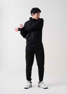 Survêtement à capuche décontracté deux pièces pour femmes du fabricant de haute qualité 100% coton polaire technique surdimensionné à épaules tombantes pour l'hiver - Product Image 3