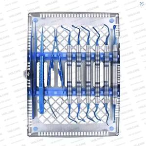 ชุดเครื่องมือผ่าตัดทางทันตกรรมแบบแมนนวลสำหรับงานปริทันต์และศัลยกรรมช่องปากขนาดเล็ก ผลิตตามสั่ง ขายส่ง ผลิตจากเหล็กกล้าไร้สนิมเยอรมัน ได้รับมาตรฐาน CE - Product Image 6