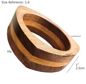 New Styles Handcrafted Woven Resin Luxury Customizable Waterproof Brown/Green Fashion Statement Wedding Bracelet Women/<b>Girls</b> - Product Image 3