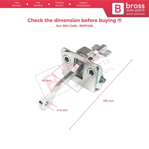 BDP1406หน้าประตูหน้าหยุดตรวจสอบสายรัดจำกัดวงสำหรับด้วง9C1ใหม่1Y7 1C1 1998-2012 1C0837249C - Product Image 5
