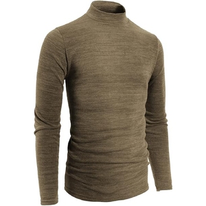Suéteres de poliéster gruesos y cálidos de manga larga con cuello redondo de estilo informal para hombre al por mayor de calidad superior - Product Image 6