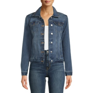 Casual Women's denim <b>jacket</b> from Bangladesh Women's <b>jacket</b> Wholesale Price Denim <b>Jacket</b> Fashionable item from Bangladesh - Product Image 5