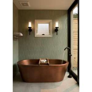 Bañeras de cobre independientes de primera categoría con diseños únicos y durabilidad, perfectas para renovaciones de baño de lujo - Product Image 1