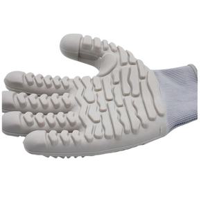 ถุงมือหนังกันกระแทกแบบกลไก หนา 11 ออนซ์ สายรัดข้อมือปรับได้ ป้องกันการสั่นสะเทือน ป้องกันไฟฟ้าสถิต สำหรับงานขุดเจาะเหมืองถ่านหิน - Product Image 3