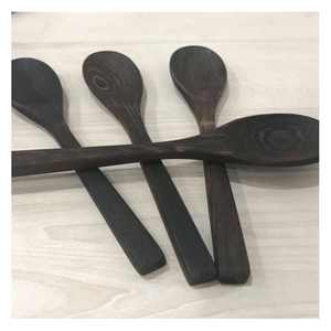 Cucharas de madera de cocina sostenibles hechas a mano de madera natural seguras para uso alimentario ideal para compradores de exportación y mayoristas - Product Image 6