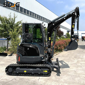 Mini-excavatrice Kubota 4x4 à chenilles en caoutchouc, chargeuse sur pneus, tracteur U35 U40 U55 K008-5 U27-4 KX080-4 KX165-5 KX155-5 KX185 - Product Image 4