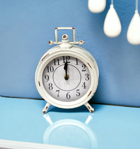 Ak Brass Metal Iron <b>Table</b> <b>Clock</b> Light Luxury Desktop Decoration Bespoke Alarm <b>Clock</b> for Home and Hotel Use - Product Image 1