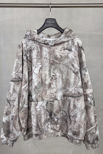 Sudadera con Capucha de Camuflaje Personalizable, Estilo Hip Hop Urbano, Talla Grande, 350, con Estampado Tie-Dye por Transferencia de Calor, para Hombre - Product Image 5
