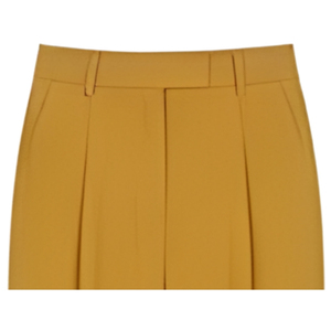 Pantalones Casuales de Lona para Mujer, Cintura Media, Cierre con Cordón, Secado Rápido, Transpirables, Lisos, 100% Algodón - Product Image 2