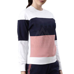 Venta al por mayor Sudadera superventas Logotipo personalizado Cuello redondo Tamaño personalizado Jersey Mujer Sudadera - Product Image 2