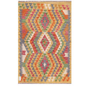 Maimana Afghanistan Kilim <b>Rug</b> 143 X 95 cm <b>Area</b> <b>Rugs</b> & <b>Sets</b> - Product Image 1