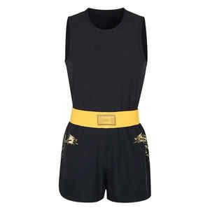 Meilleure vente Offre Spéciale boxe uniforme Kit 100% polyester boxe sport uniforme taille personnalisée meilleurs uniformes de boxe - Product Image 5