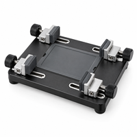 Support de réparation de carte mère réglable en aluminium anodisé CNC personnalisé pour la soudure de cartes logiques de téléphones mobiles OEM