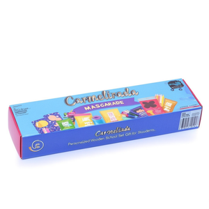 Set Scolastico Personalizzato in Legno Carmelita, Regalo per Studenti - Product Image 3
