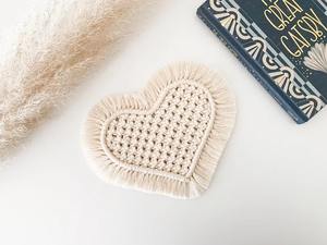 Dessous de verre multicolores Boho les plus vendus Tapis faits à la main en coton pour boissons pour table de bureau Décoration de cuisine ou de bureau - Product Image 6