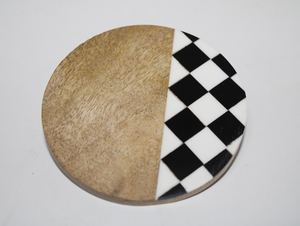 Tradtanary Pvt Ltd's Resin Coaster Set for Drinks Stone and <b>Paper</b> Material with Sublimation Feature for Beer - Product Image 4