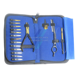 Kit de herramientas de extensión de cabello profesional de Venta caliente de etiqueta privada cinta en alicates de extensión de cabello cortador de unión de queratina kit todo en uno - Product Image 3