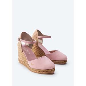 Satuna in edizione limitata espadrillas in tela con zeppa sandali eleganti in materiale di tela - Product Image 4