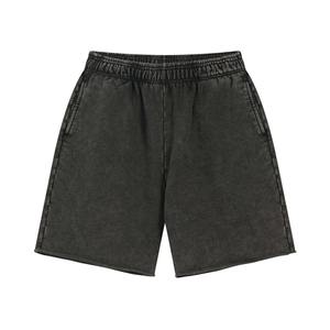 Pantalones cortos de tela Oxford de Spandex/poliéster de peso pesado para hombre, Impresión de etiquetas personalizadas sólidas, suministro de fábrica, venta al por mayor, transpirables - Product Image 5
