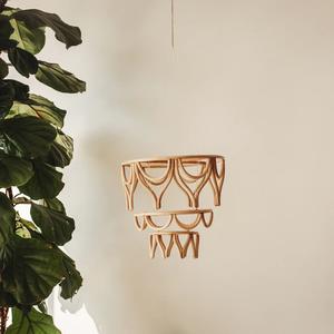 Techo infantil bebé cuna móvil ecológico hecho a mano colgante recién nacido bebé cuna móviles guardería Accesorios - Product Image 4