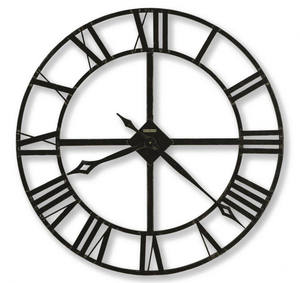 Classic Living Room Metal Decoration <b>Wall</b> <b>Clock</b> Roman Numerals Metal Geometric <b>Wall</b> <b>Clocks</b> for Office Home Hotel <b>Decor</b> Use - Product Image 6