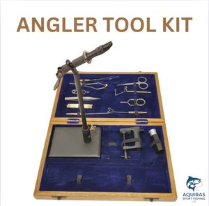 Kit d'outils essentiel pour pêcheurs en acier inoxydable avec étui rigide, ensemble de qualité supérieure d'accessoires de pêche à commande manuelle - Product Image 2