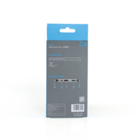 Boîtes en carton pliables imprimées sur mesure avec fenêtre en PVC, emballage de produits électroniques avec logo