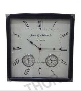 Wooden Contemporary Plant Pattern Quartz Needle Display Hanging <b>Wall</b> <b>Clock</b> <b>for</b> <b>Living</b> <b>Room</b> Collectible - Product Image 3